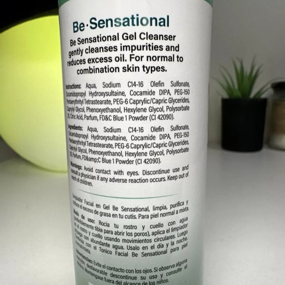 Be Sensational Facial Gel Cleaner - Picture 4 of 5